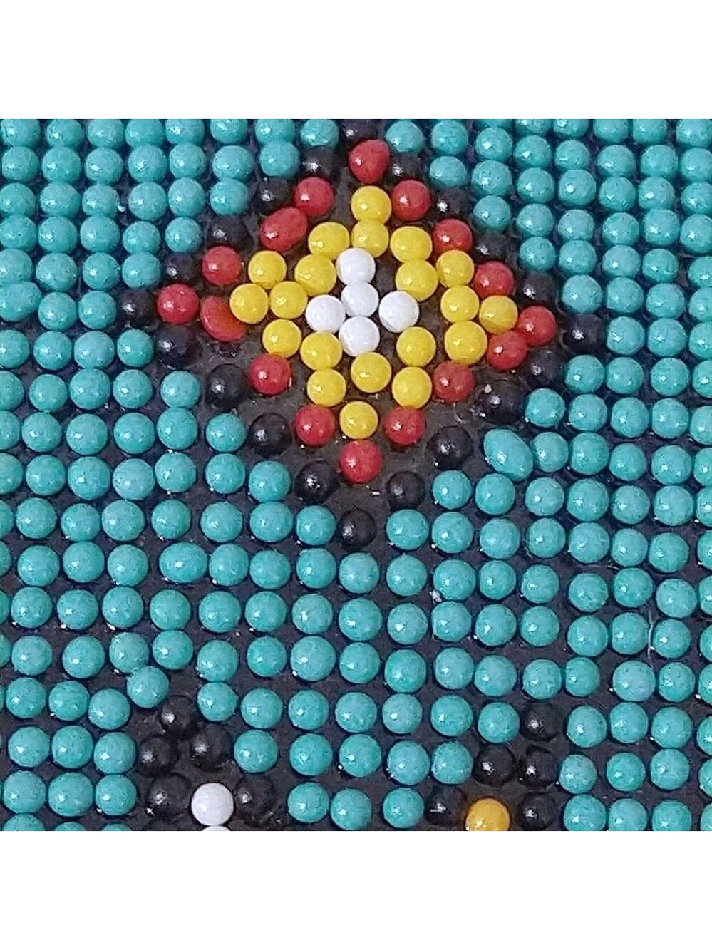 NWT Western Multicolor Seed Bead Hair Pin - Picture 3 of 5
